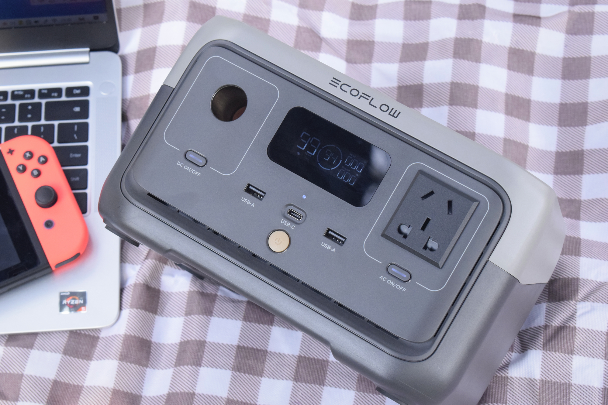 短途露营、数码人士必备！EcoFlow正浩睿RIVER2户外电源体验