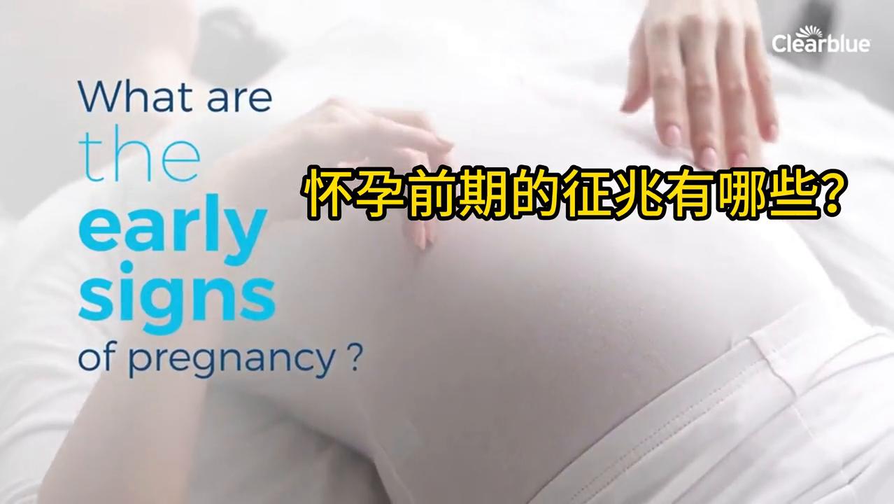 怀孕的早期症状前兆,关于怀孕早期视频