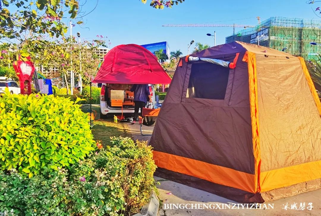 海南九所房车露营基地,三轮车自驾游穷游海南
