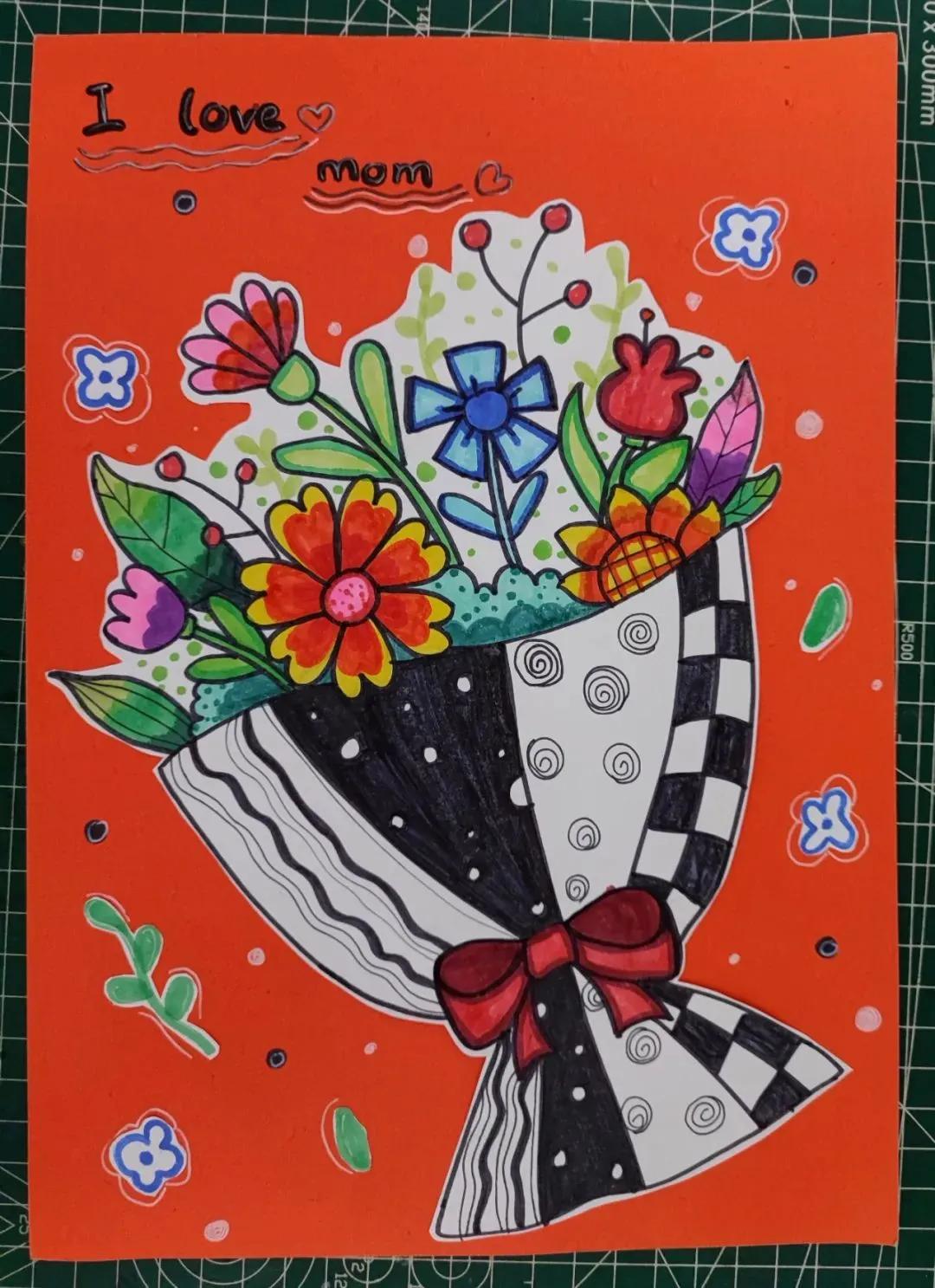 二年级感恩母亲节手抄报图片大全,母亲节手抄报简单漂亮带文字教程