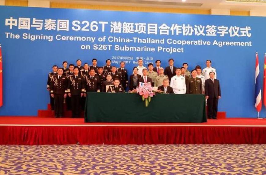 中国出口给泰国的潜艇发动机,中泰潜艇最新订单