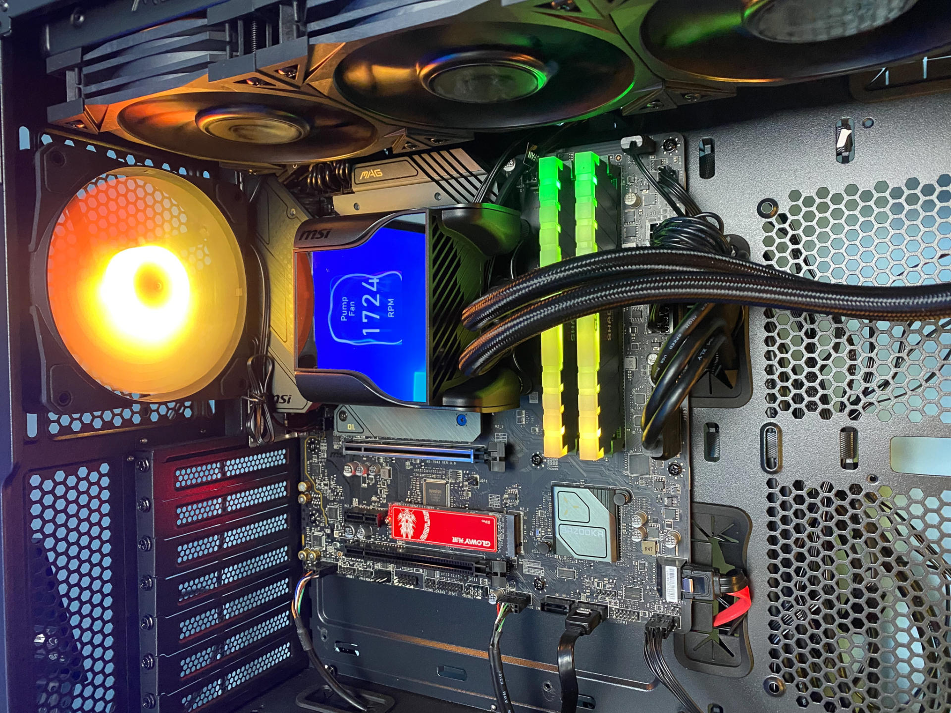 战神s360水冷评测,微星s360水冷超频测试