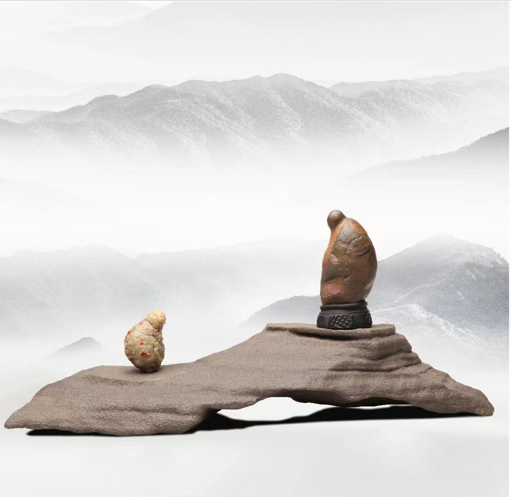 看啊，这些石头已修炼成佛