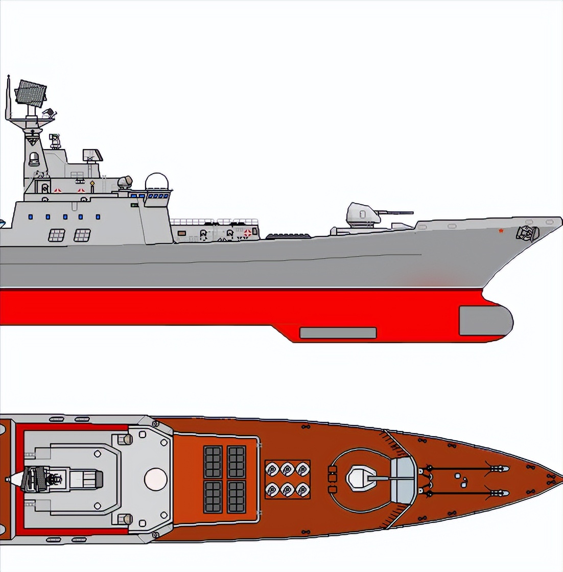 无畏反潜巡洋舰,无畏级大型反潜舰图片