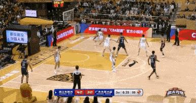 广东战胜广厦马尚3个三分,广东宏远大益队场均失分