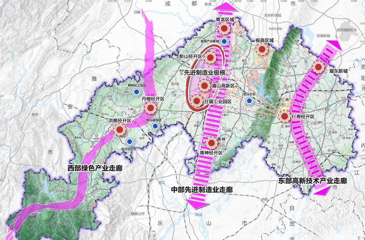 眉山是成都的副中心城市,眉山市划归成都都市圈了吗