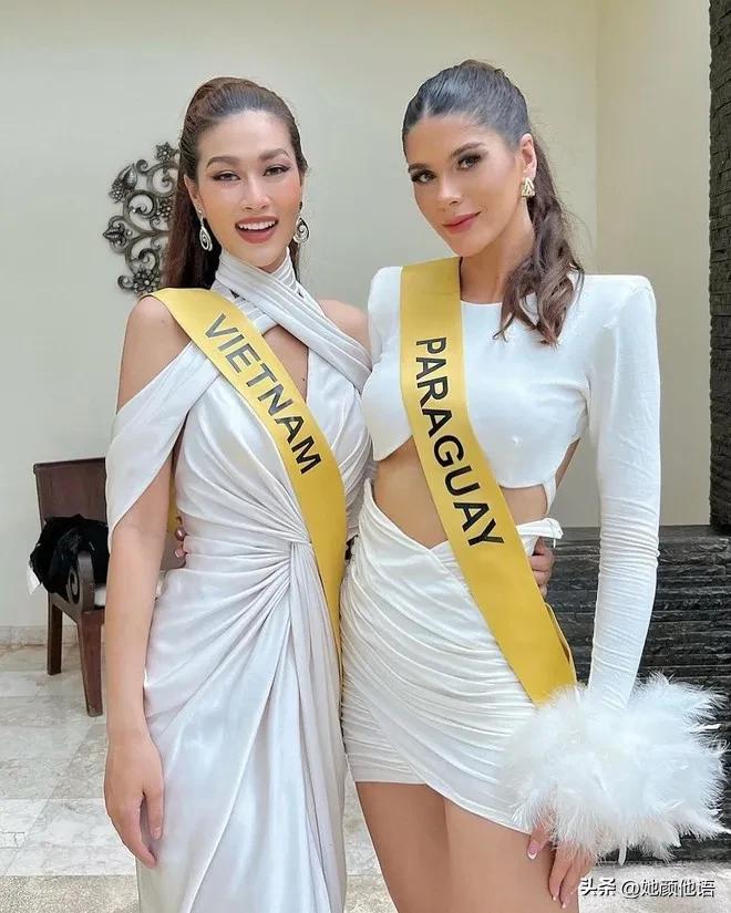 天恩在国际和平小姐的赛事上表现出血战的精神