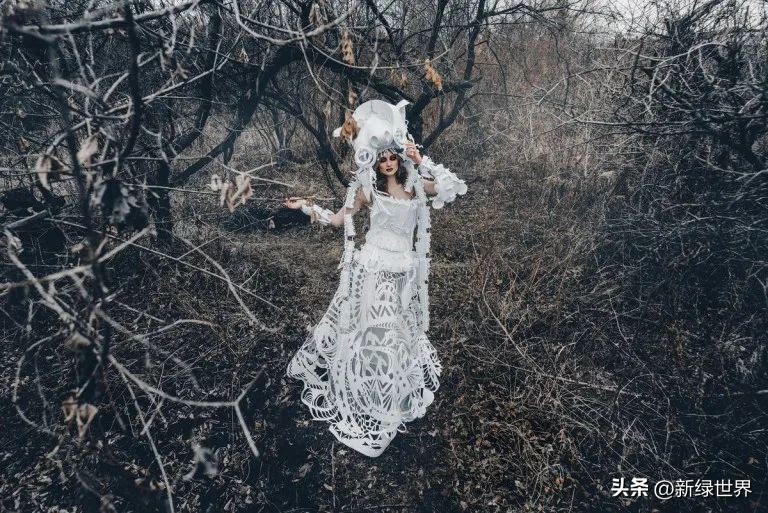 纸艺作品绘画,千变万化的纸艺术作品