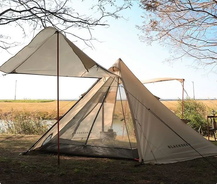 怎么做小帐篷露营地,自己制作露营风餐厅帐篷教程