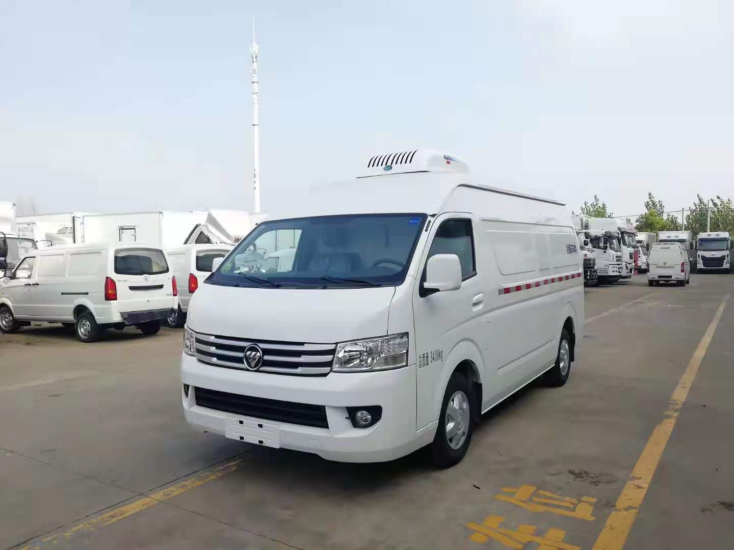 福田风景g9二手冷藏车,福田g9冷藏车是哪里造