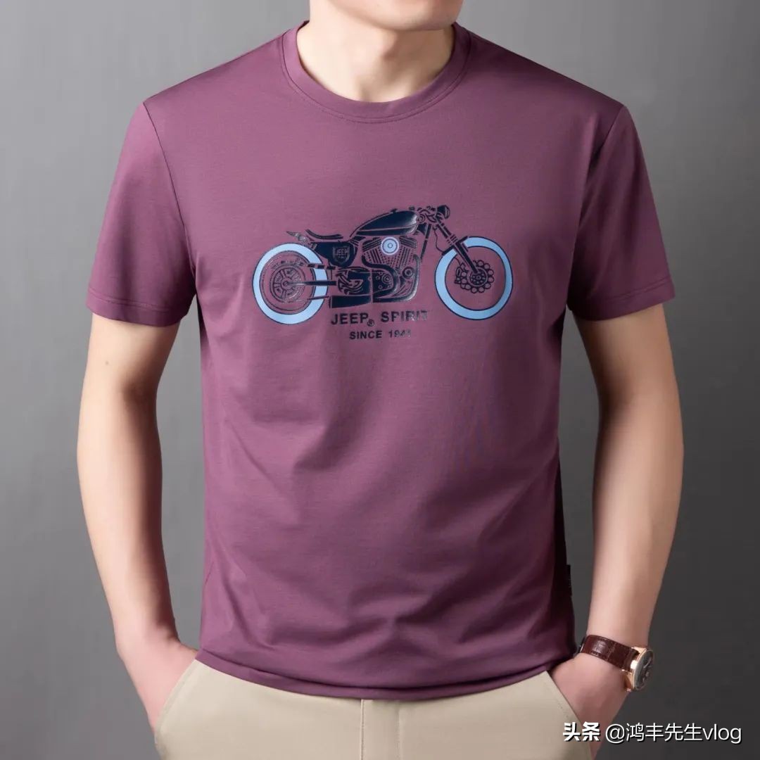 jeep短袖t恤专卖店男装翻领,jeep短袖t恤男纯棉官方正品