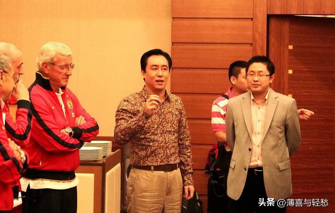 许家印和恒大王朝,许家印马云玩足球