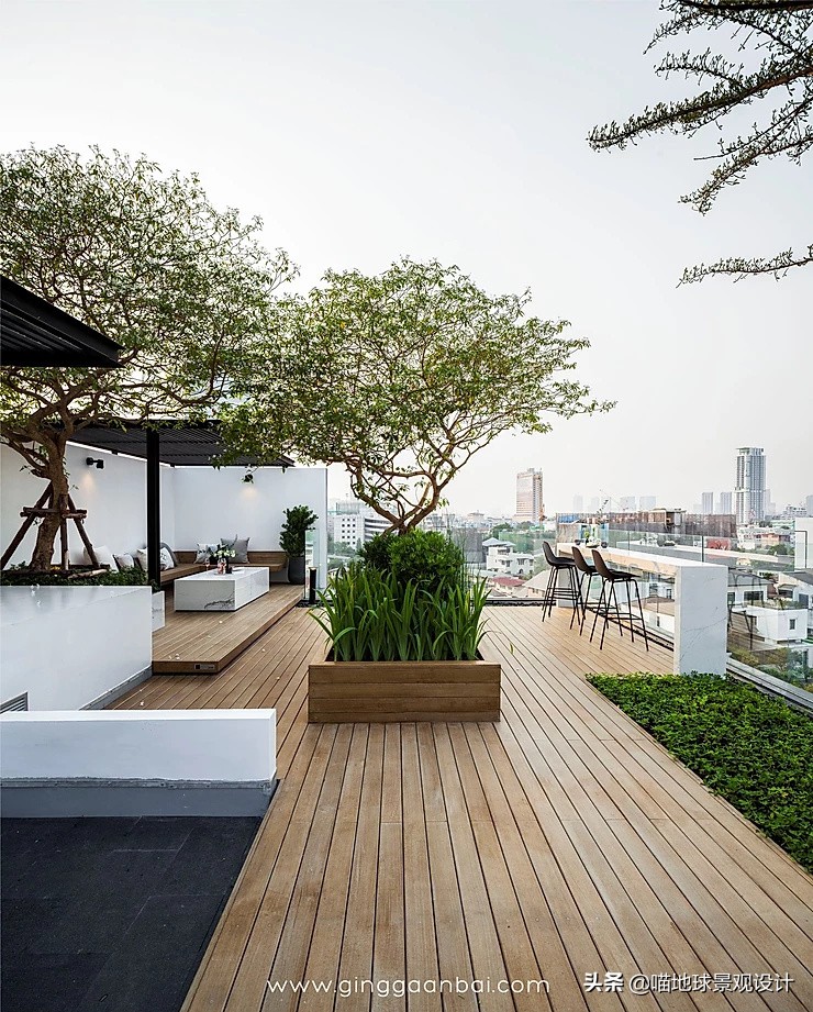 100款漂亮的露台院子,日式露台景观