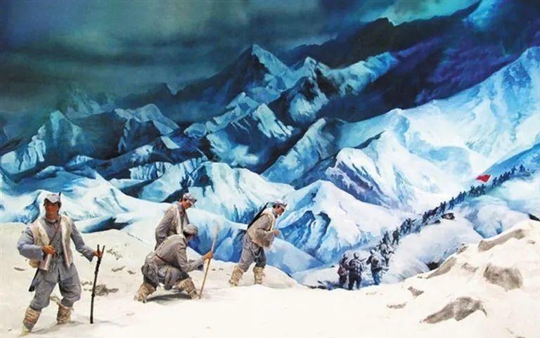 夹金山雪山现在还有积雪吗,中国红军翻越的第一座雪山