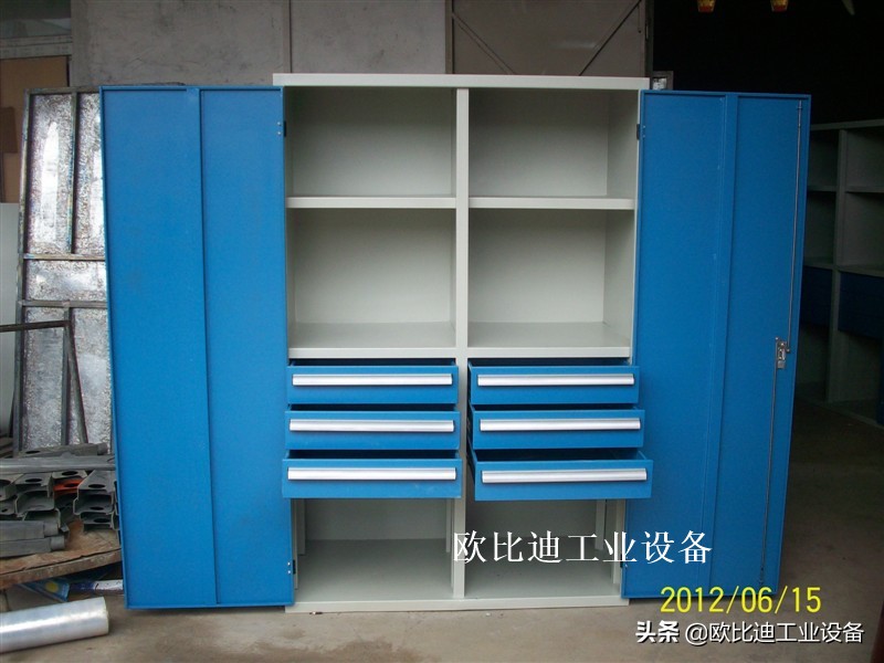 南阳重型工具柜抽屉式,工厂车间大型工具柜