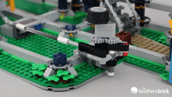 乐高翻滚过山车开箱并拼装,乐高过山车10303开箱