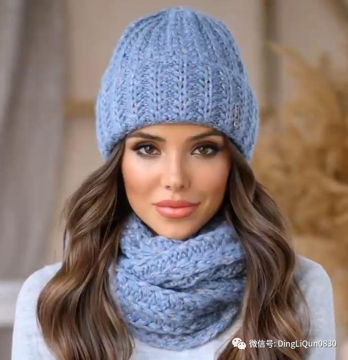 女士针织年轻款的洋气针织帽,针织帽合集