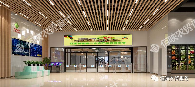 农贸市场设计改造效果图,旧农贸市场设计方案