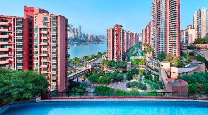 珊瑚水岸空中大别墅,珊瑚水岸顶跃3层