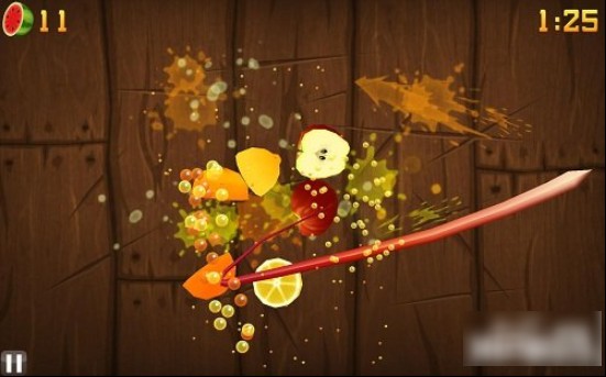 水果忍者官方中文版可双人对战,水果忍者手机中文版