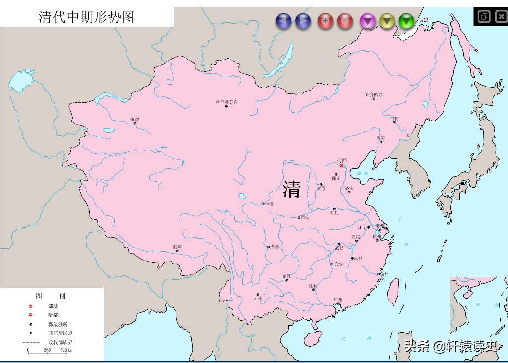 我国历代封建正统王朝的更迭顺序