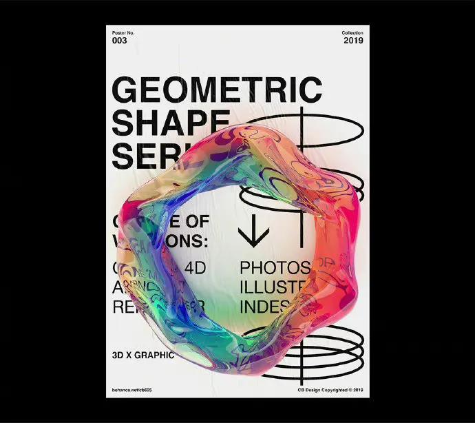 c4d海报创意图片,c4d设计创意动效海报