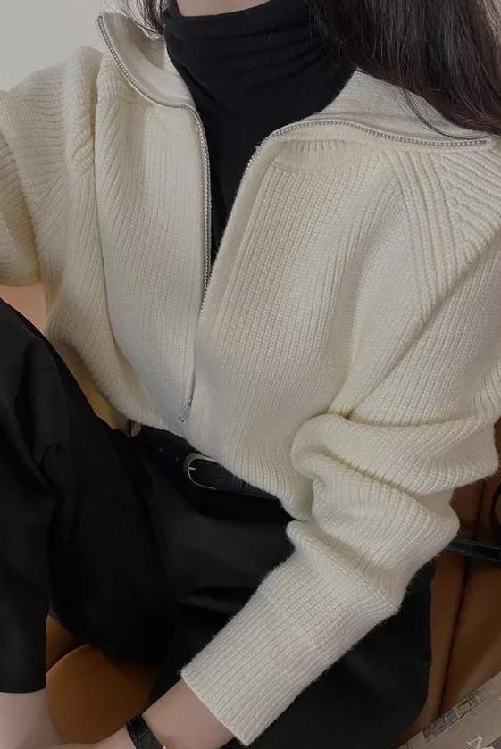 2018年最时髦的毛衣款式,2019年流行穿什么款式的毛衣