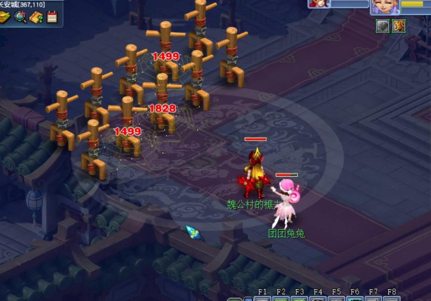 梦幻西游：盘丝天罗地网输出测试，完爆魔天宫