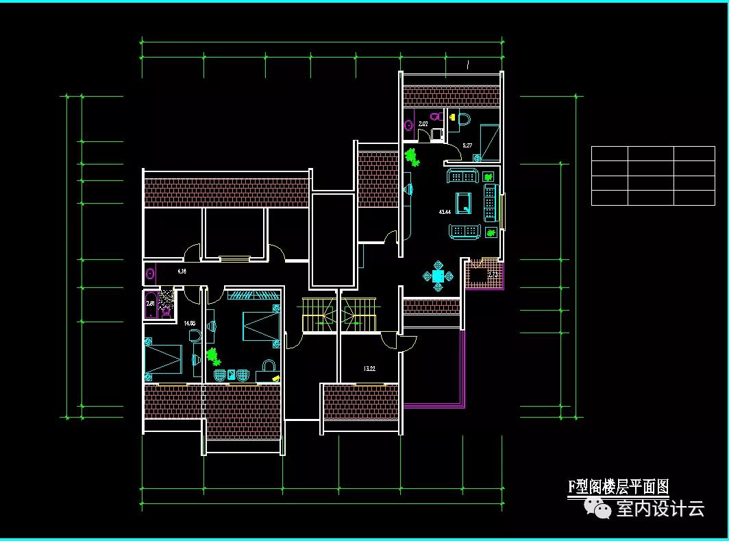 cad户型家具平面图,从零开始学cad简单户型图