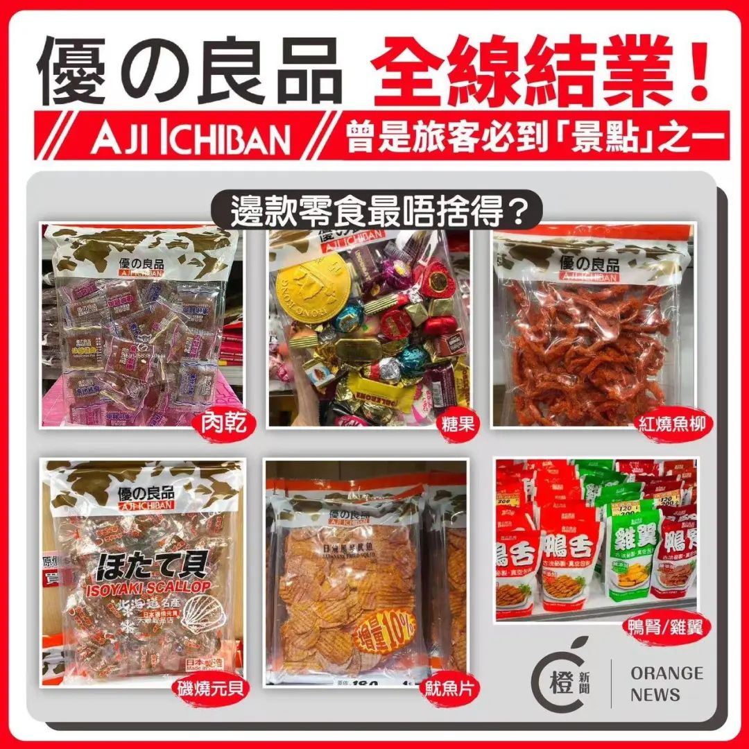 优之良品、许留山、UA…封关两年多，香港多少熟悉的店消失了？