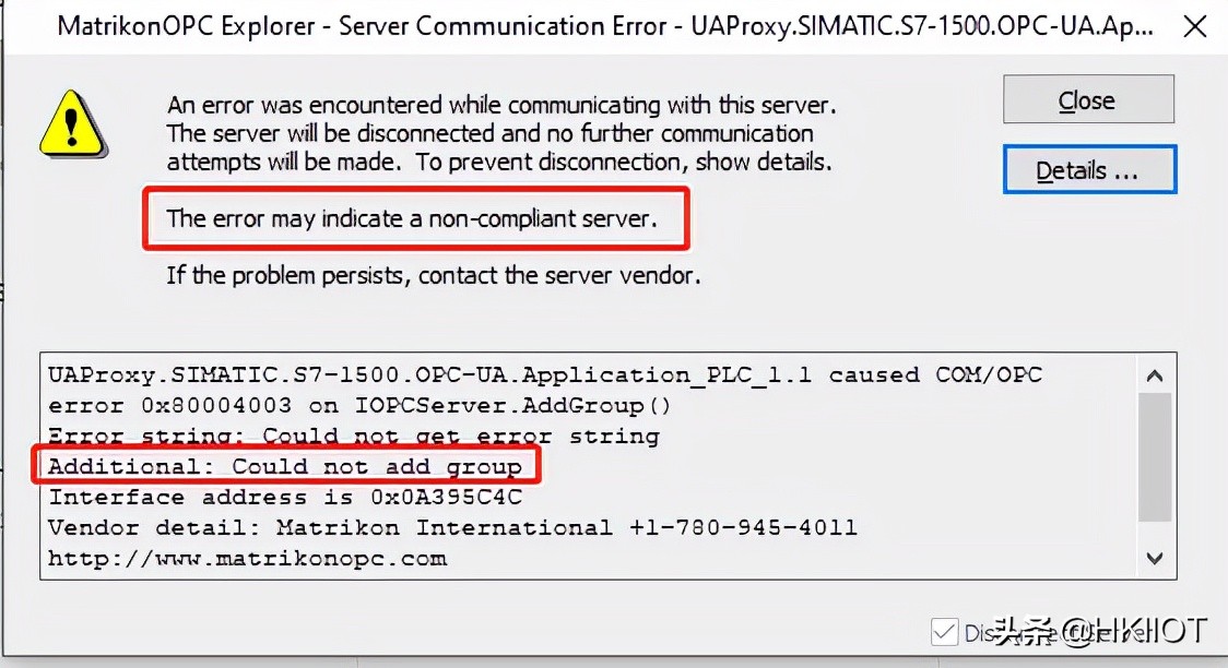 opcclient连不上opc服务器,opcserver读取不到数据