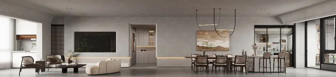 郑州雅居乐御宾府大平层,雅居乐御宾府215平轻奢风