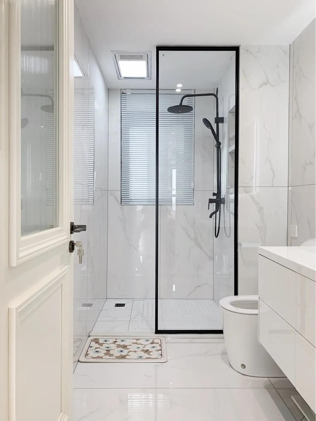 适合小户型的10种卫生间设计风格,卫生间隔成两卫生间设计图