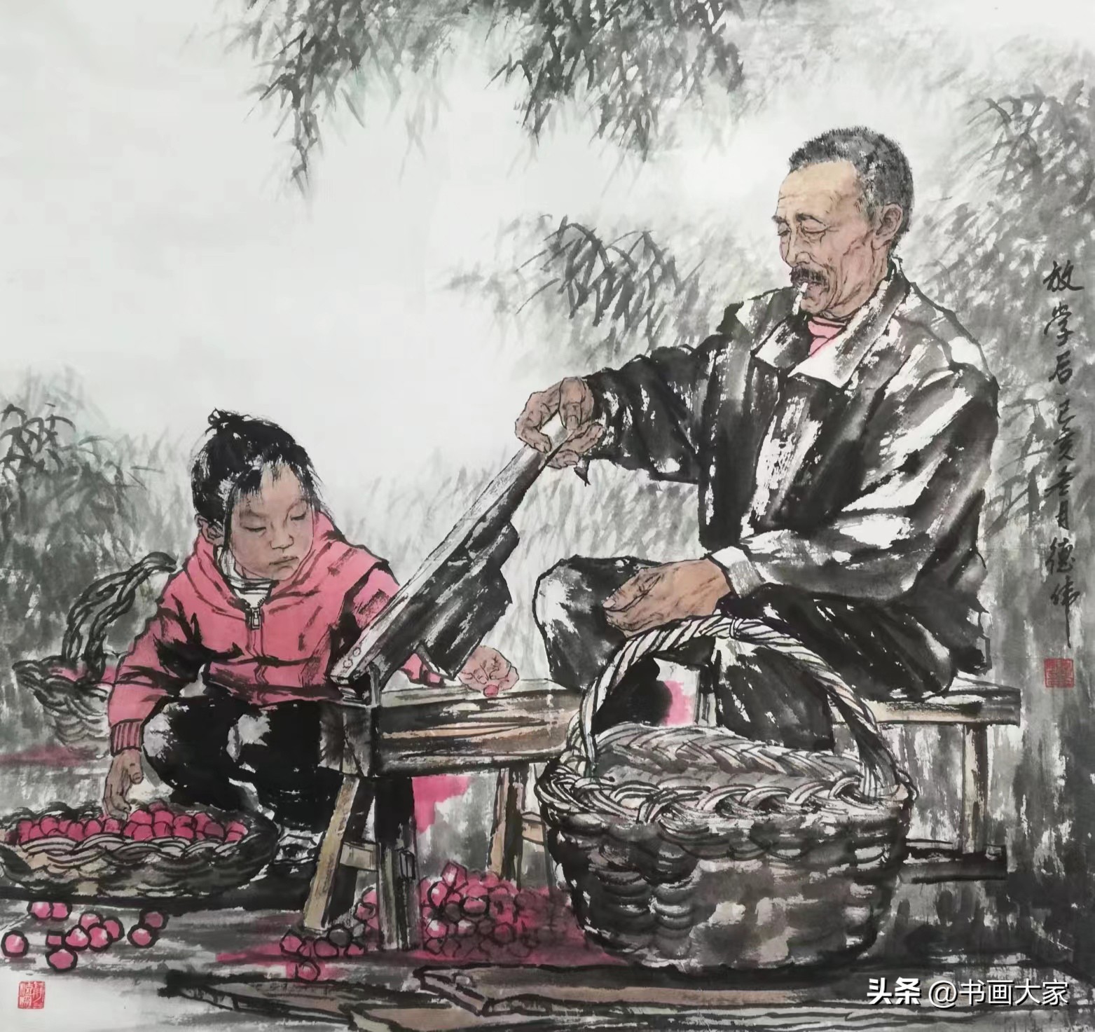 「夏氏笔墨」一门仨画家,山水、花鸟、人物,各显春秋