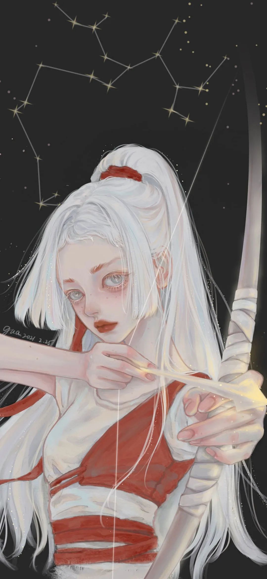 叶罗丽七位公主星座壁纸,12星座天蝎专属星空壁纸