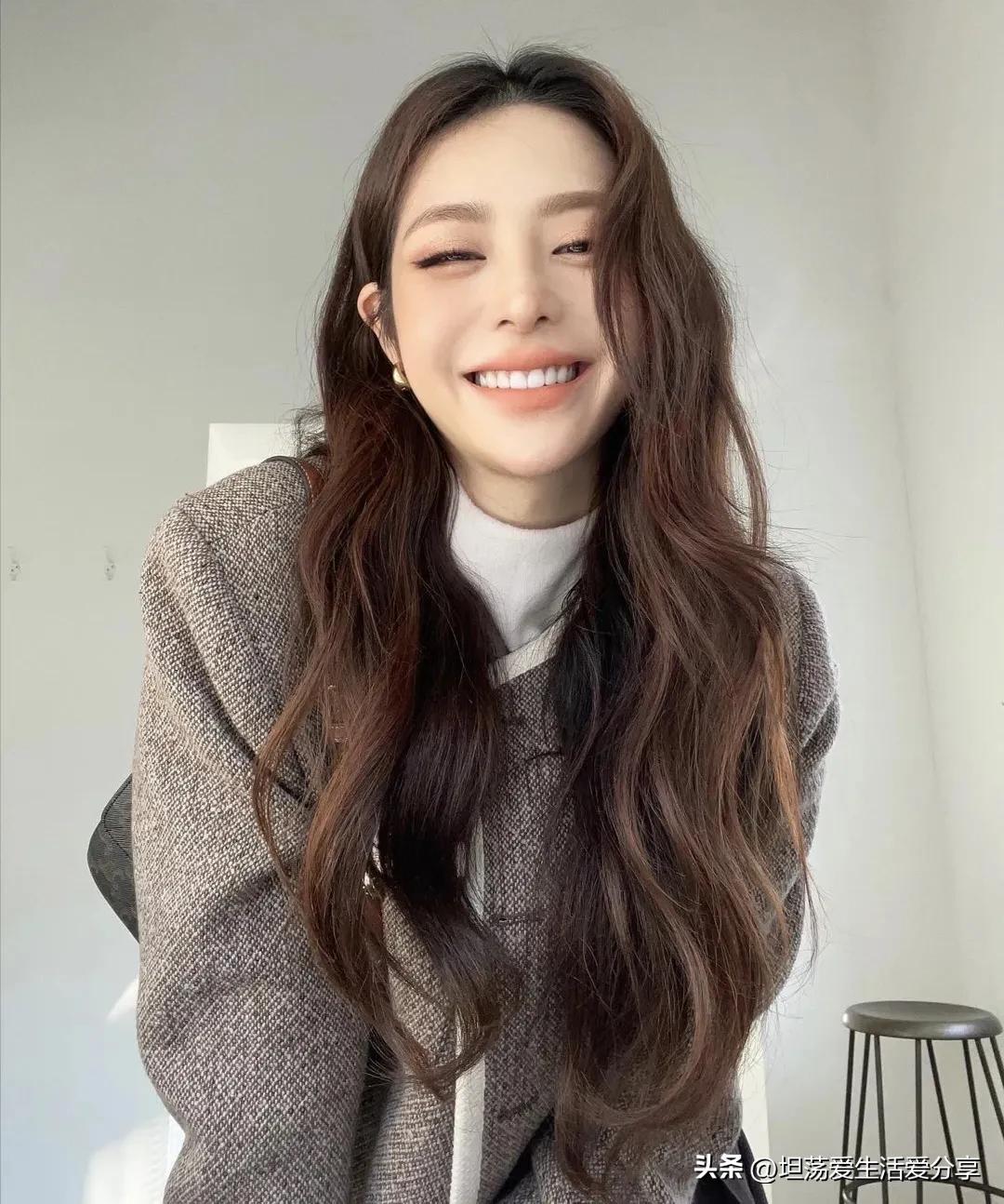 长发空气八字刘海,长发空气刘海适合的发型