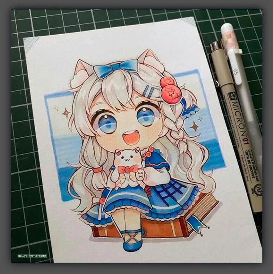 手绘漫画学习,手绘学习插图素材