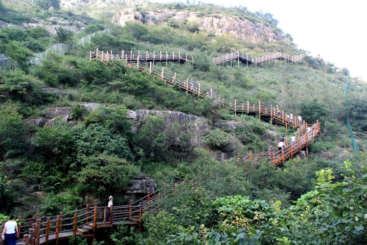 山东青州黄花溪景区图片,山东九寨沟黄花溪