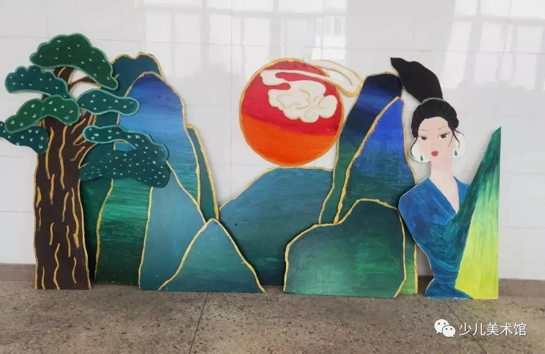 2021年元旦环创幼儿园手工简单,幼儿园春姑娘手工制作环创