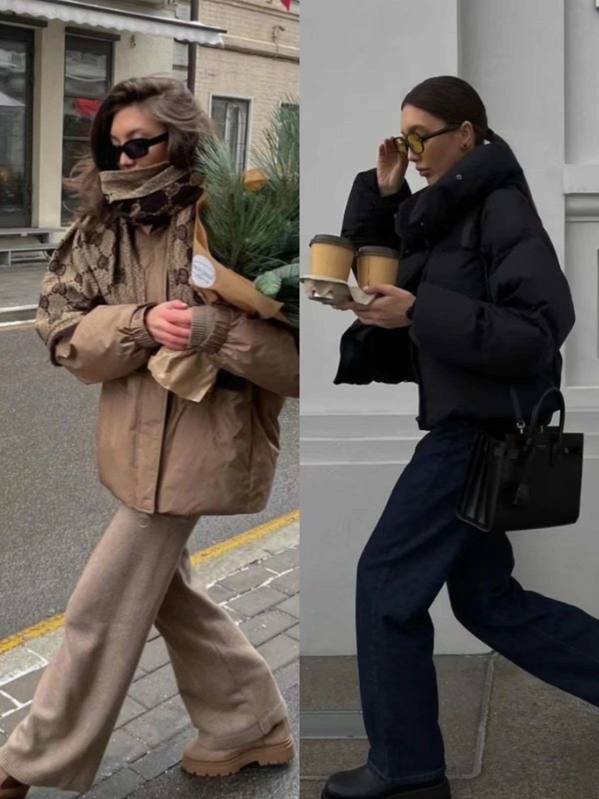 教你冬季羽绒服的穿衣搭配,这6种温暖舒适的羽绒服穿搭示范