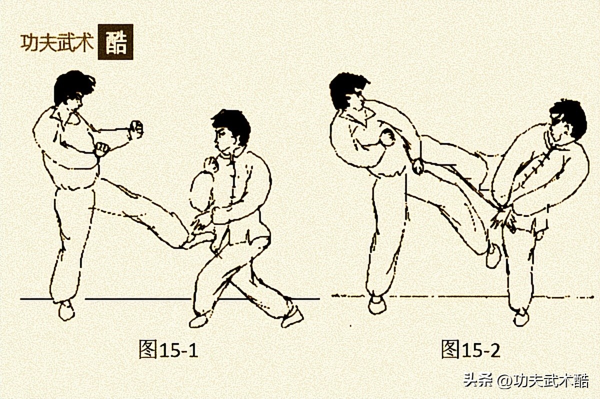 最厉害腿法腾空连环踢,格斗腿法左横踢