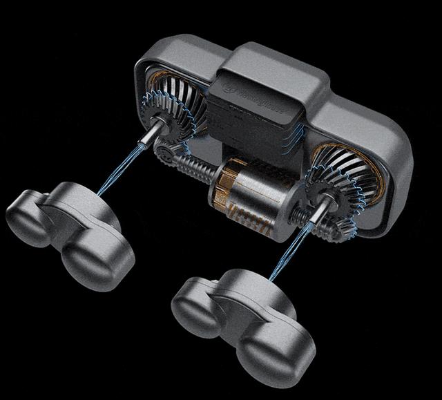 椅子后背按摩神器,办公椅靠背按摩器