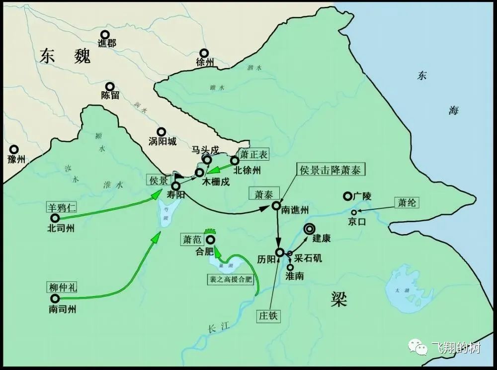 侯景之乱侯景最后结局,侯景之乱最大赢家西魏