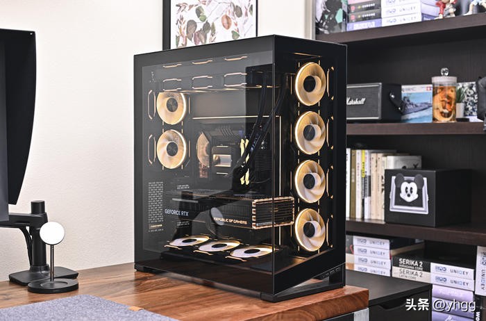 黑金全塔海景房——ROGZ790HERO+4080猛禽+追风者NV7装机展示