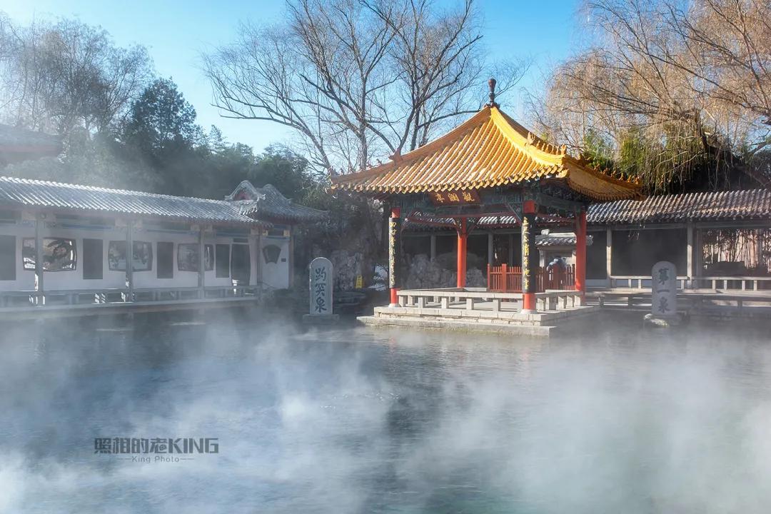 冬日的趵突泉温婉如初,冬日趵突泉