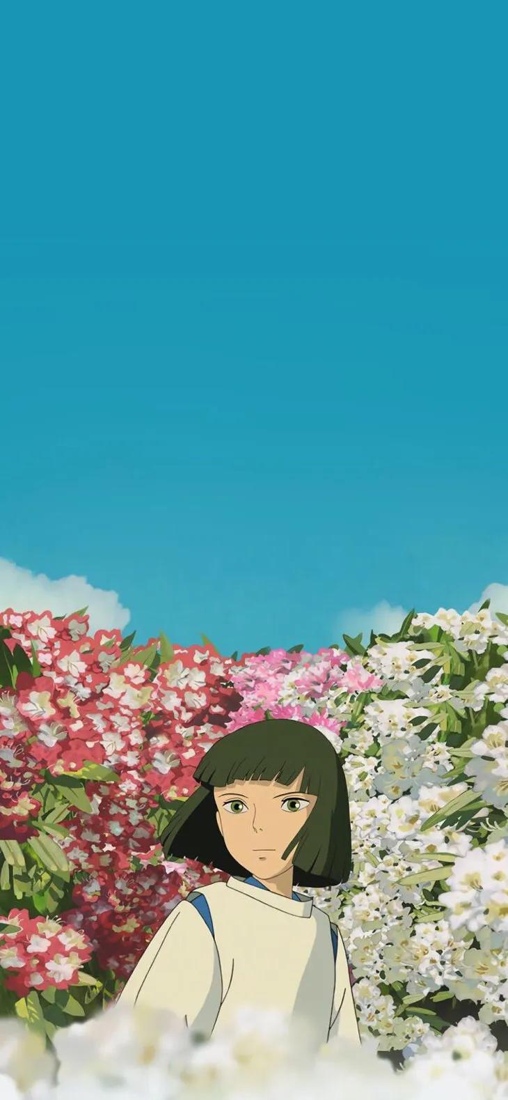 千与千寻壁纸超清全面屏,千与千寻双屏电脑桌面壁纸