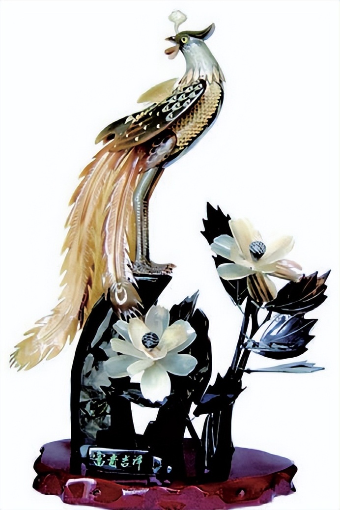 垫江角雕手工视频,重庆垫江迎春角雕