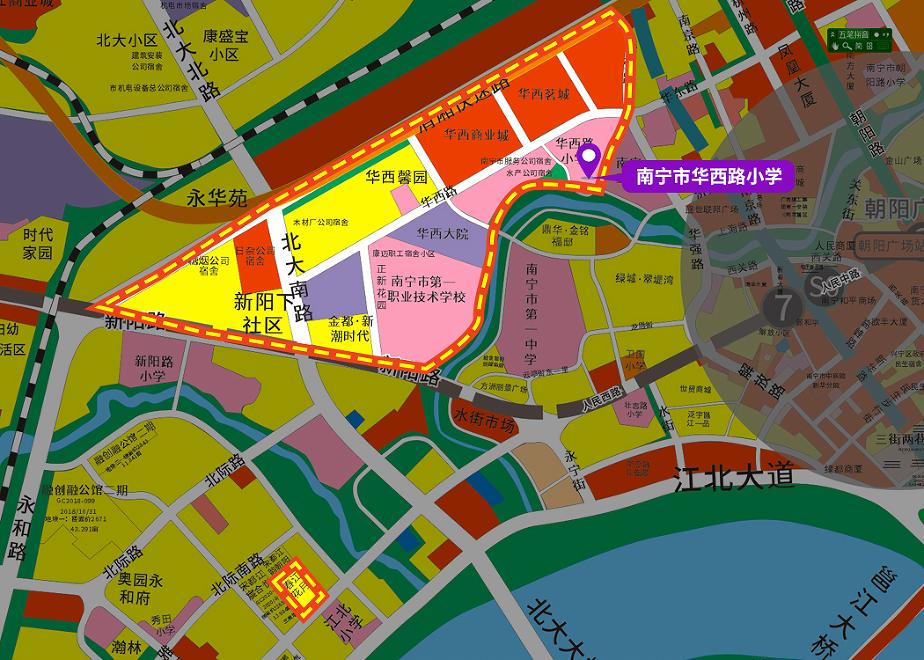 西乡塘区小学地段划分,2021西乡塘区小学划分