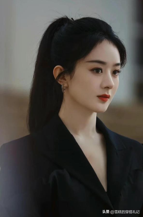 成人扎发显脸小简单款好看,告别披头散发扎发其实最时髦减龄