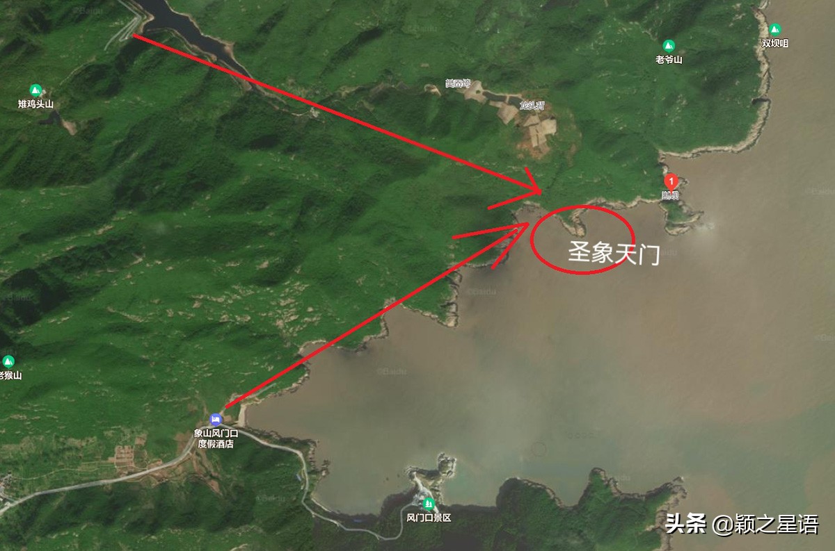 象山圣象天门,象山风门口公园